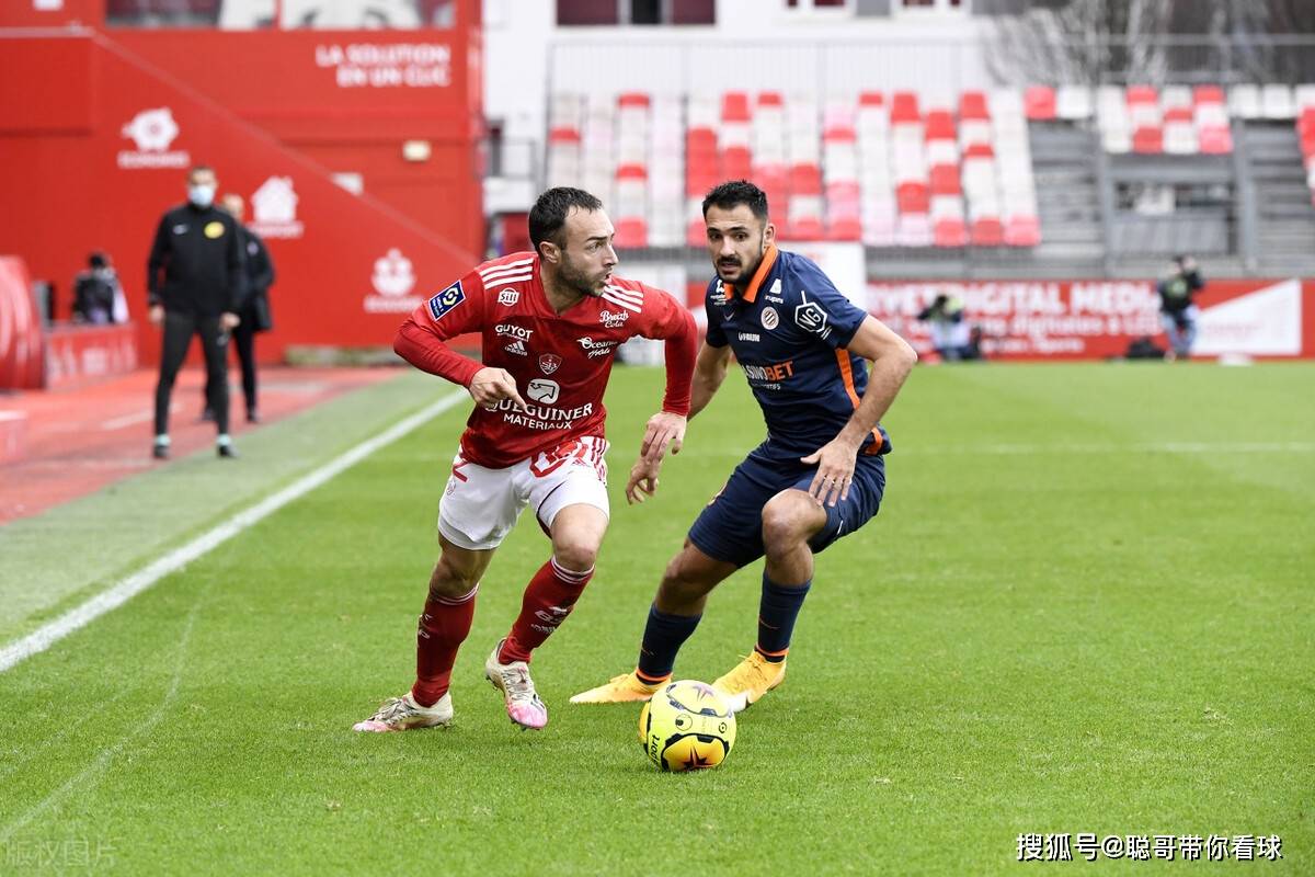 法甲联赛_法甲联赛，蒙彼利埃vs布雷斯特，好一招一脚开天门法甲联赛。