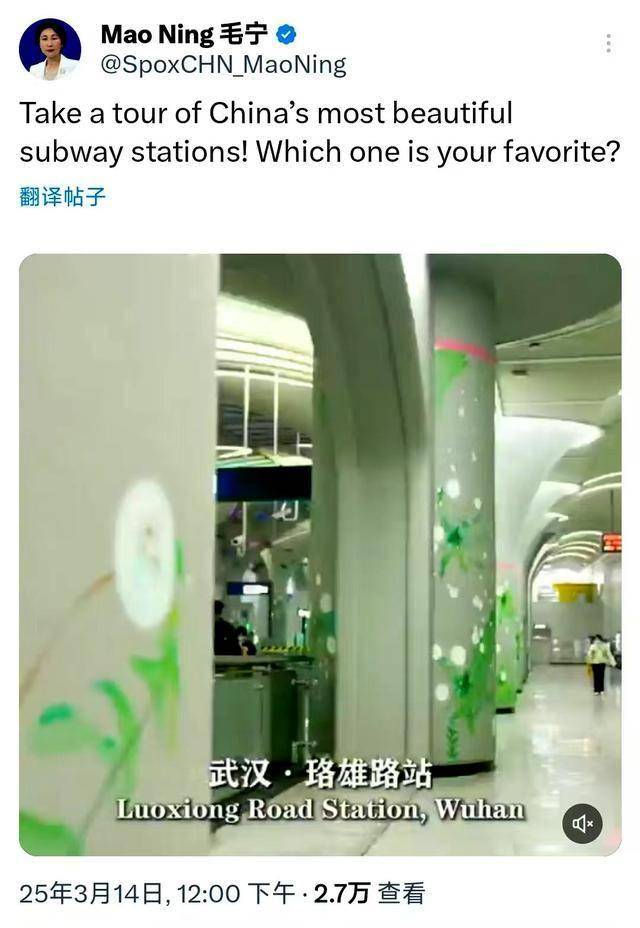 信用網如何申请_四连赞信用網如何申请！外交部发言人点赞武汉地铁站