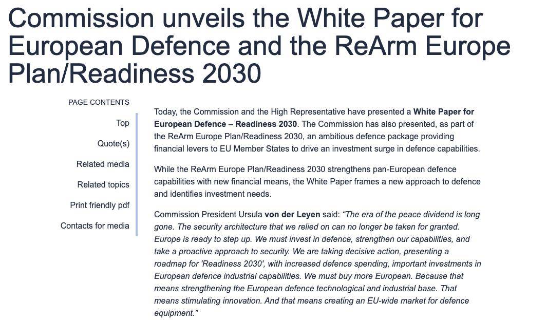 皇冠体育App下载_英国懵了皇冠体育App下载！欧盟1500亿欧元军备基金将英美都排除在外