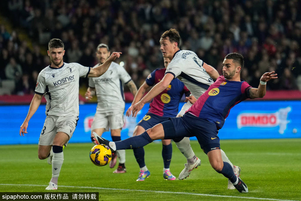 信用网怎么开户_西甲-奥尔莫破门+伤退莱万替补建功 巴萨3-0奥萨苏纳3分领跑