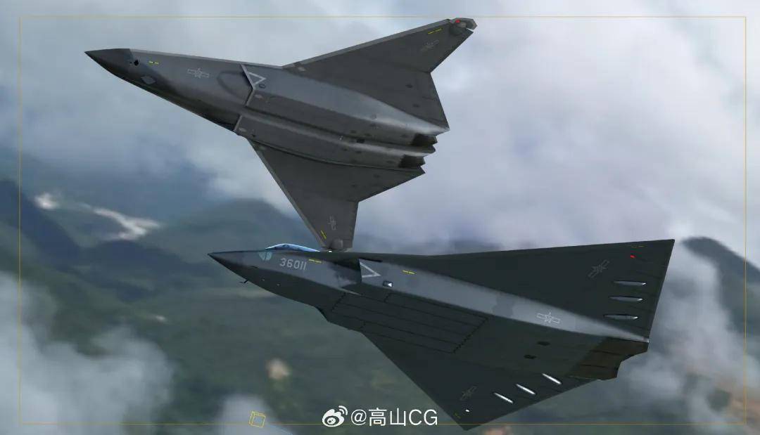 卡塔尔乙组聯賽_歼-50试飞新图再曝光！细节一览无余卡塔尔乙组聯賽，中国六代舰载机有戏了？
