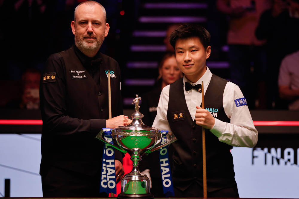 如何找当地皇冠代理_2025斯诺克世锦赛决赛第一阶段 赵心童7比1领先