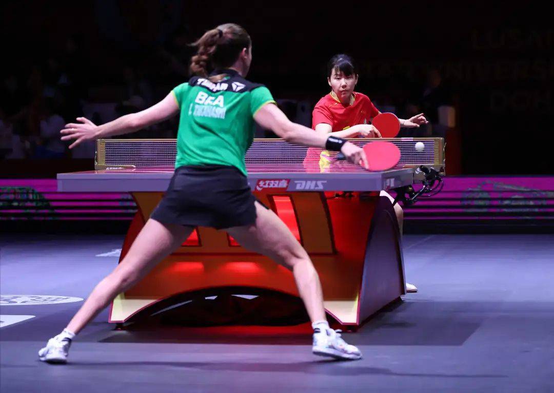 皇冠信用网在线注册_王楚钦逆转西蒙皇冠信用网在线注册，梁靖崑、王曼昱、王艺迪、陈幸同晋级8强 | 多哈世乒赛单打