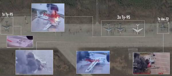 正网皇冠信用网_卫星图显示：13架俄大型机遭摧毁正网皇冠信用网，包括8架图95