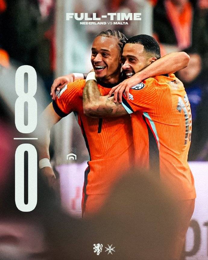 世界杯冠军_世预赛-德佩双响追平范佩西并列队史射手王 荷兰8-0马耳世界杯冠军他