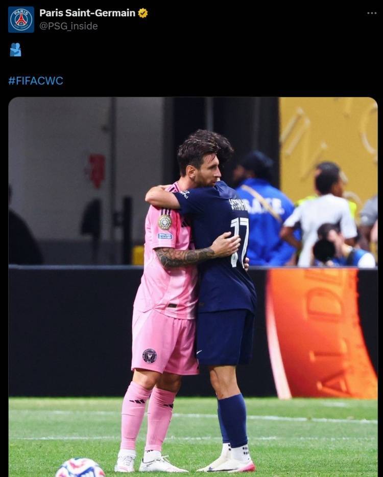 京都不死鸟 v 大阪飞脚_如果再见不能红着眼京都不死鸟 v 大阪飞脚！巴黎官推赛后晒梅西和维蒂尼亚拥抱照