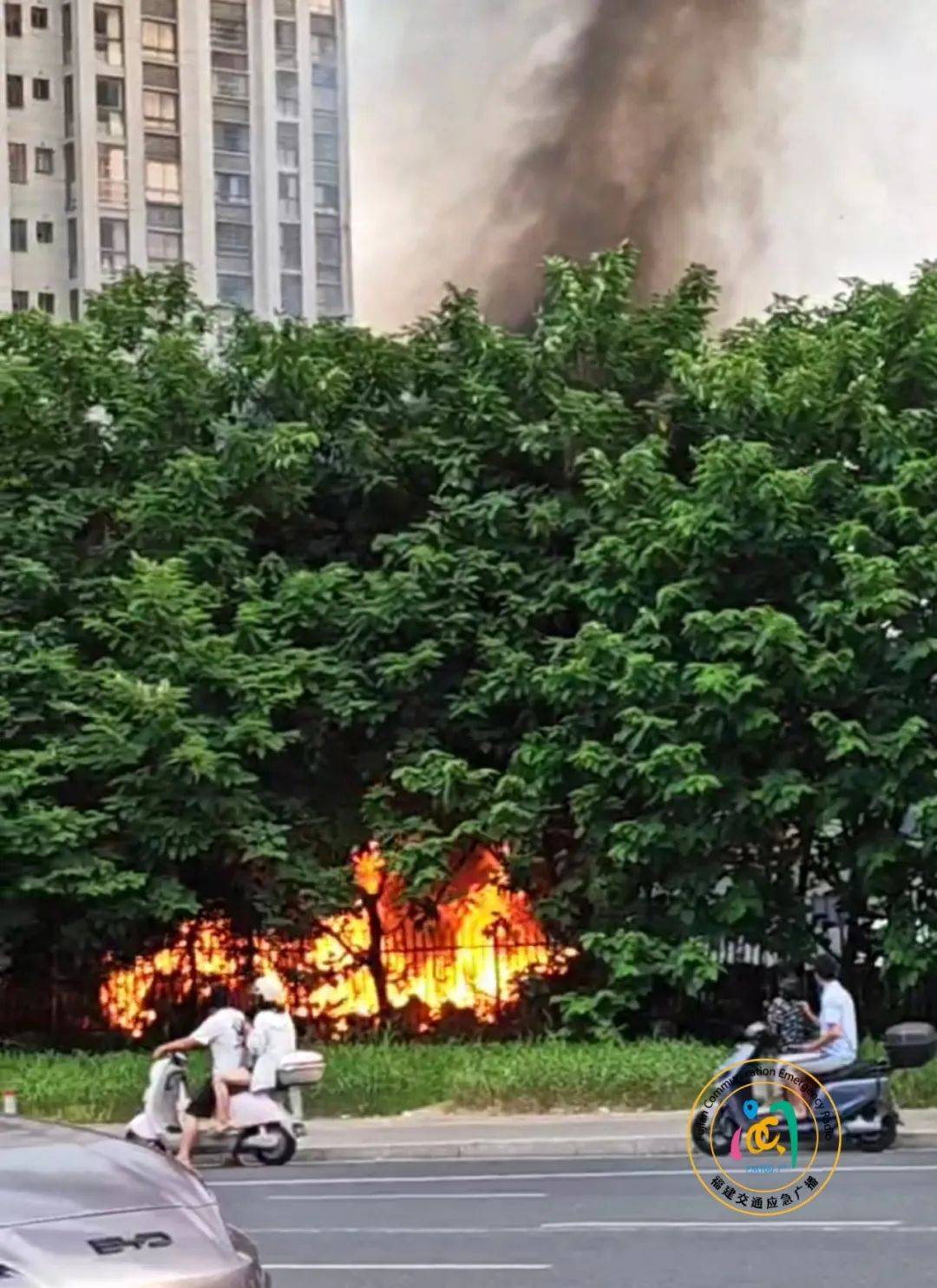 广岛三箭 v 名古屋鲸鱼_福州一小区发生火灾广岛三箭 v 名古屋鲸鱼，现场火势较大、浓烟滚滚！