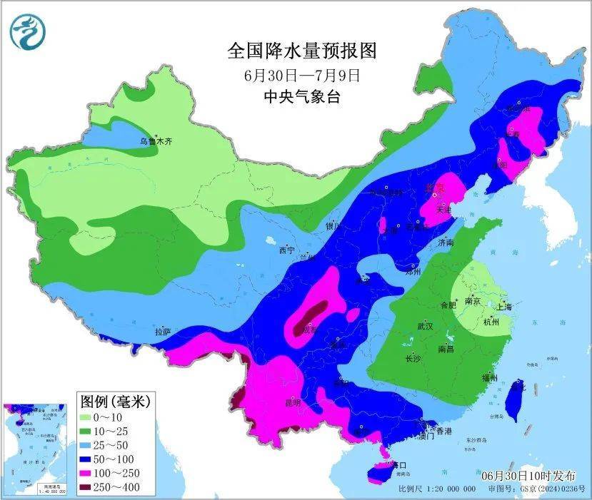 hga030app 下載_今年来最大范围“桑拿天”即将上线hga030app 下載！未来十天这些主要降雨区有你家吗？
