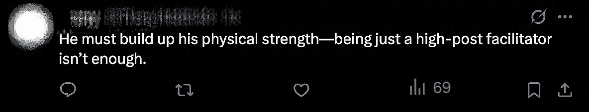 皇冠足球网_美媒热议杨瀚森NBA夏季联赛出色表现 网友称开拓者捡了“大漏”皇冠足球网！
