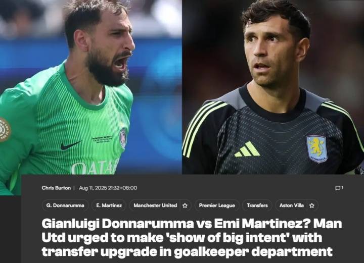 正网皇冠信用網_布朗：曼联能签多纳鲁马就太棒了正网皇冠信用網，他比大马丁年轻&amp;门线技术很强