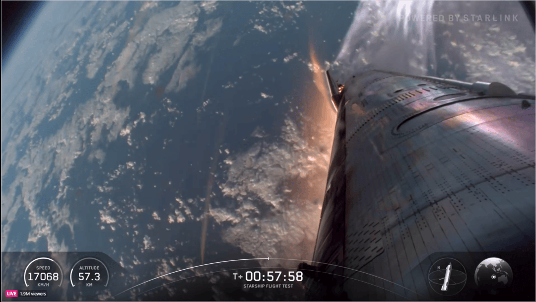 迈阿密国际vs芝加哥火焰_这次没有空中爆炸！1个小时飞越半个地球迈阿密国际vs芝加哥火焰，马斯克星舰终于成功了，现场欢呼声、鼓掌声响成一片