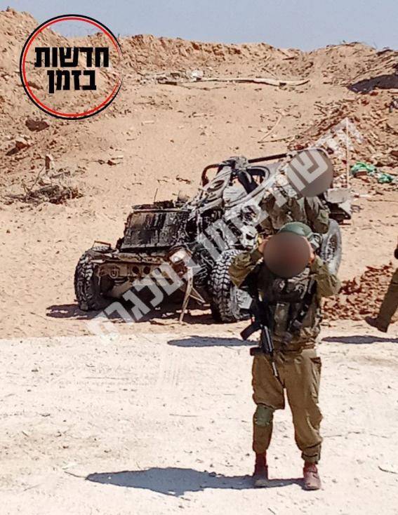 皇冠信用盘会员账号_大捷！以色列军官团遭伏击皇冠信用盘会员账号，1名少校3名中尉阵亡，地雷炸飞悍马车