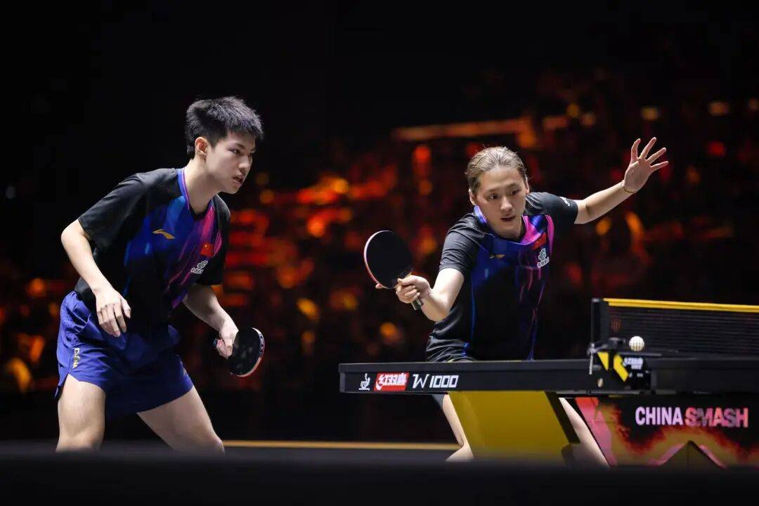 皇冠信用网登3代理_国乒提前锁定混双冠军皇冠信用网登3代理，男、女双打各有3对进4强 | WTT中国大满贯双打