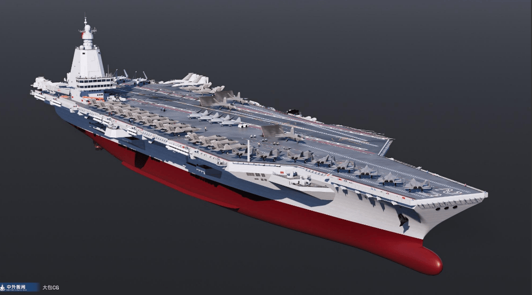 皇冠信用网登3代理_谜一样的舰岛！中国12万吨核航母外形曝光皇冠信用网登3代理，比美国福特号更先进？