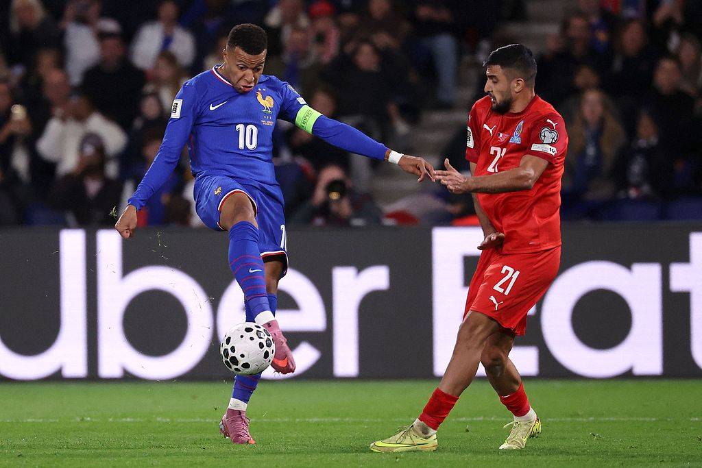 科索沃vs斯洛文尼亚_世预赛-姆巴佩传射+伤退拉比奥破门 法国3-0阿塞拜疆夺3连胜