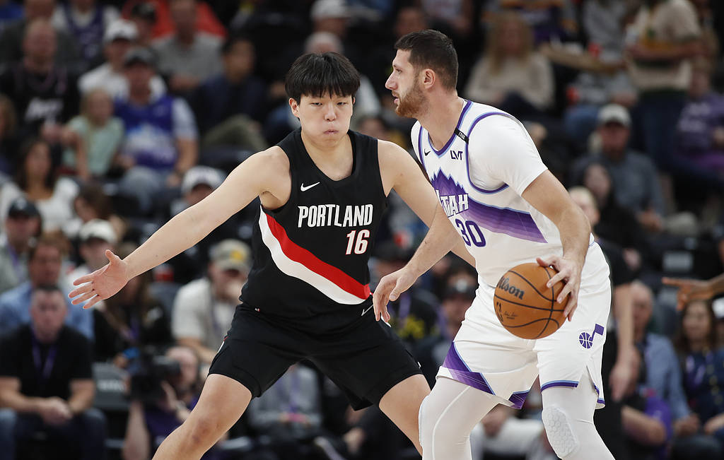 欧洲杯代理出租_杨瀚森2分0板2犯霍乐迪27+8 开拓者险胜爵士