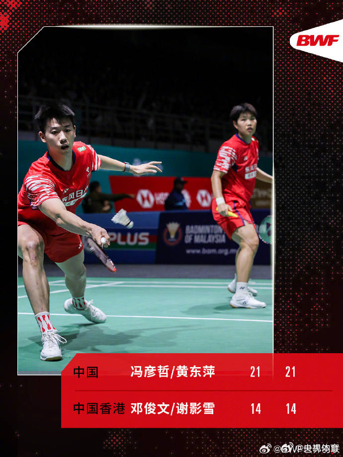 皇冠信用盘代理_祝贺皇冠信用盘代理！中国队提前锁定马来西亚羽毛球公开赛混双冠军